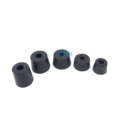 anti vibration rubber feet custom tapered silicone rubber feet - ETOL