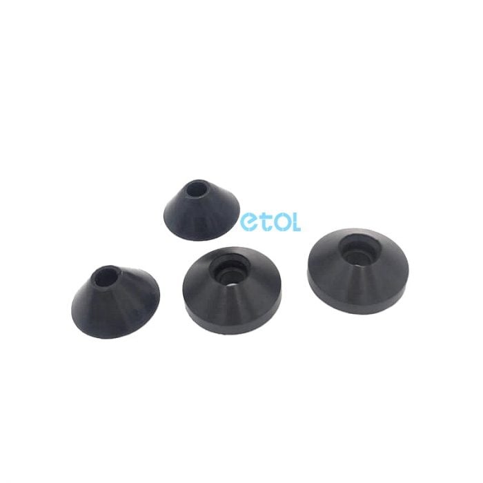 screw fix rubber feet custom tapered cutting board rubber feet - ETOL