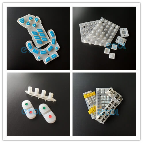 silicone keypads/buttons