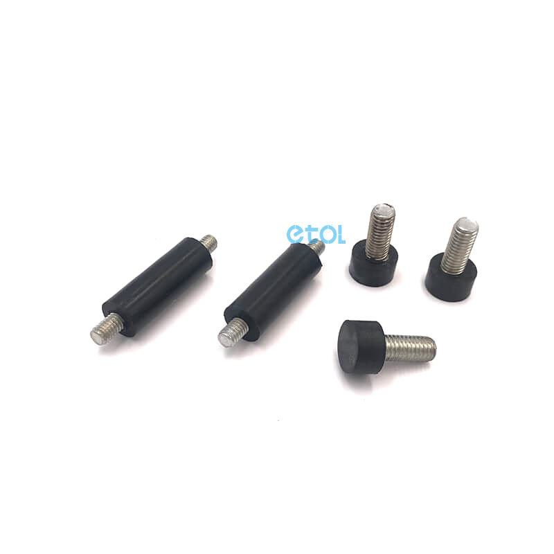 rubber shock absorber with M6 screw
