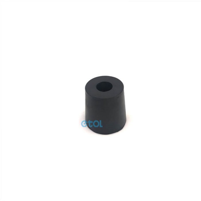 Black rubber feet / custom rubber feet for glass table - ETOL