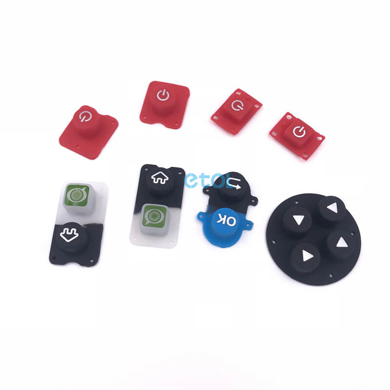 remote control conductive silicone rubber keypad