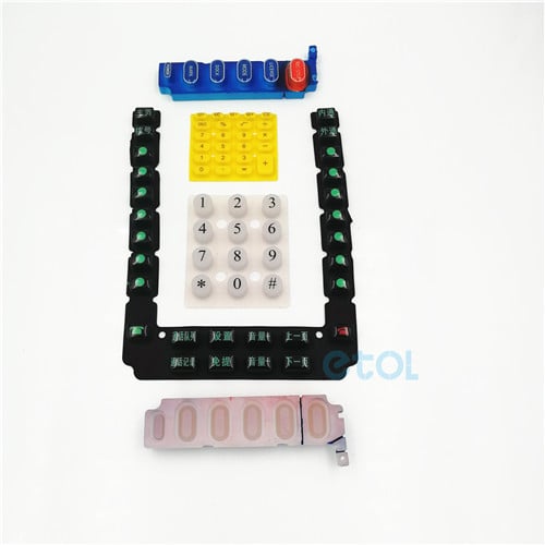 waterproof silicone keypad