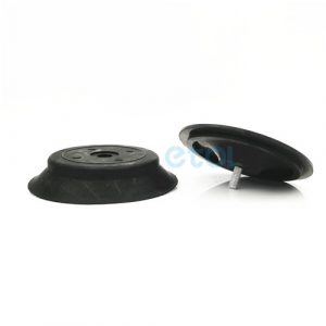 Black strong anti vibration silicone rubber suction cup feet - ETOL