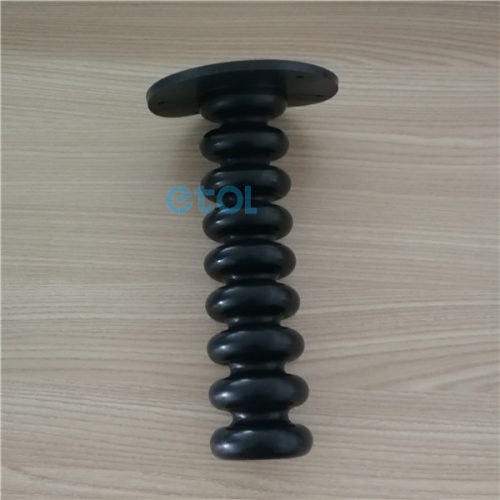 large rubber bellows
