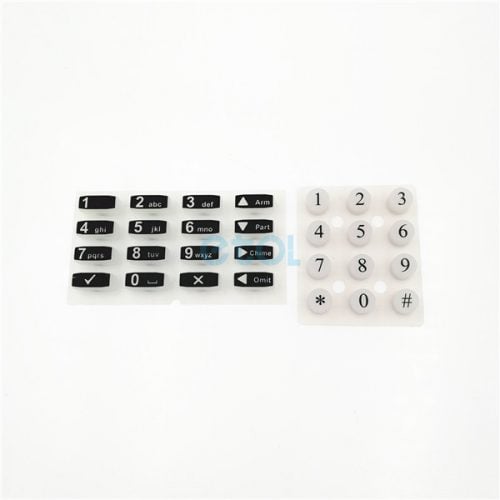 carbon pucks for silicone keypads