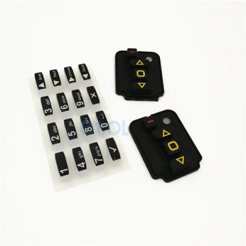 rubber keypad button