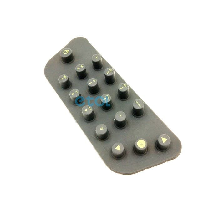 rubber keypad