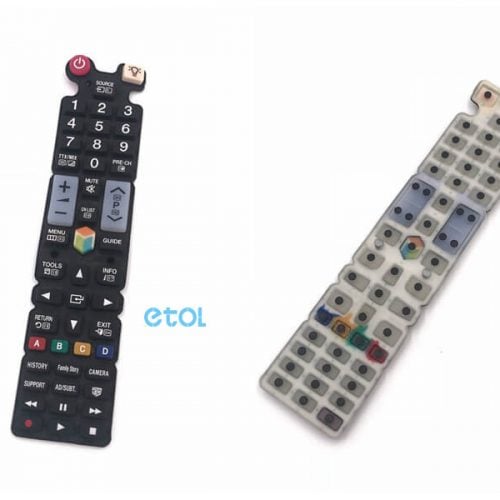 Keypad for TV Remote Control