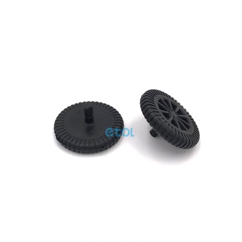 rubber wheel with screw