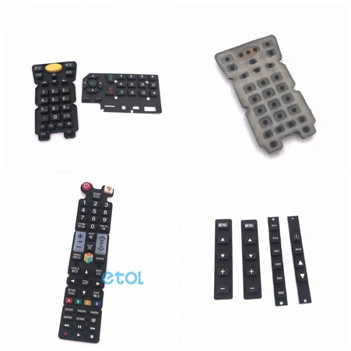 silicon remote keypad