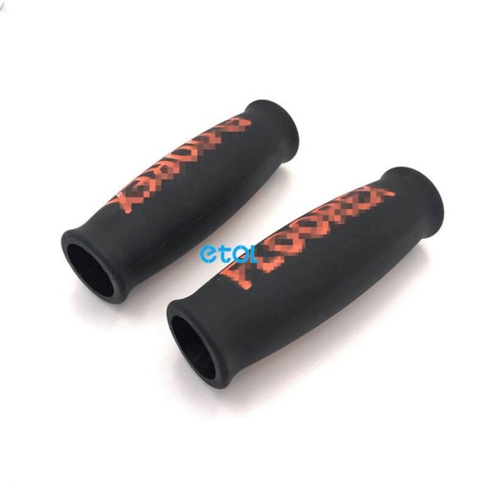 rubber handle grips