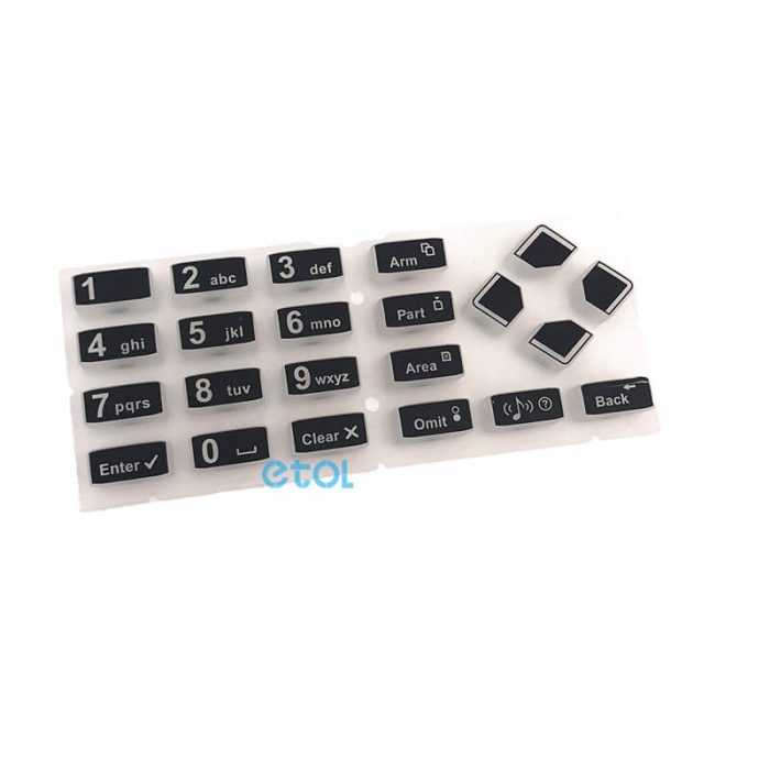 silicone laser etched keypads