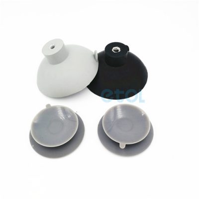 suction cup attached with screws