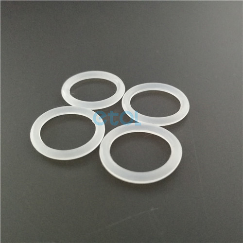 10pcs 2mm Thick Silicone Rubber Flat Gaskets Outer Dia 12mm-30mm White Food  Grade Silicon O Rings Seal Washers Sealing Ring