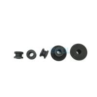 black rubber grommet