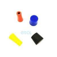 tapered rubber plugs