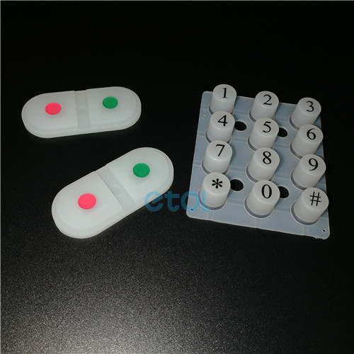 silicone keypads prototype