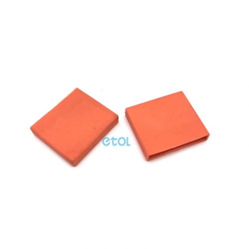 square silicone rubber plug