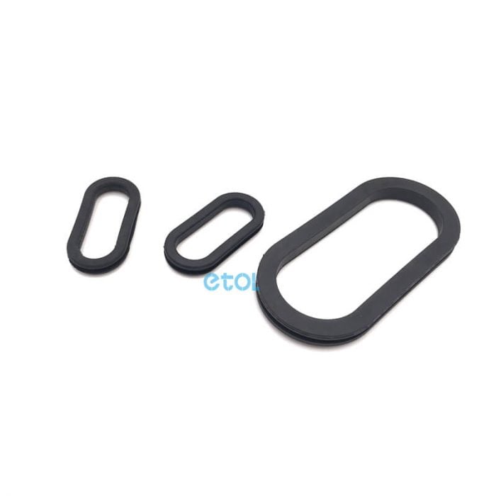 durable oval rubber grommet