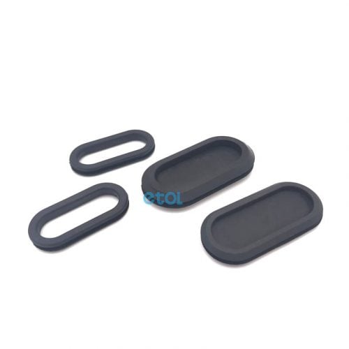 oblong rubber grommet