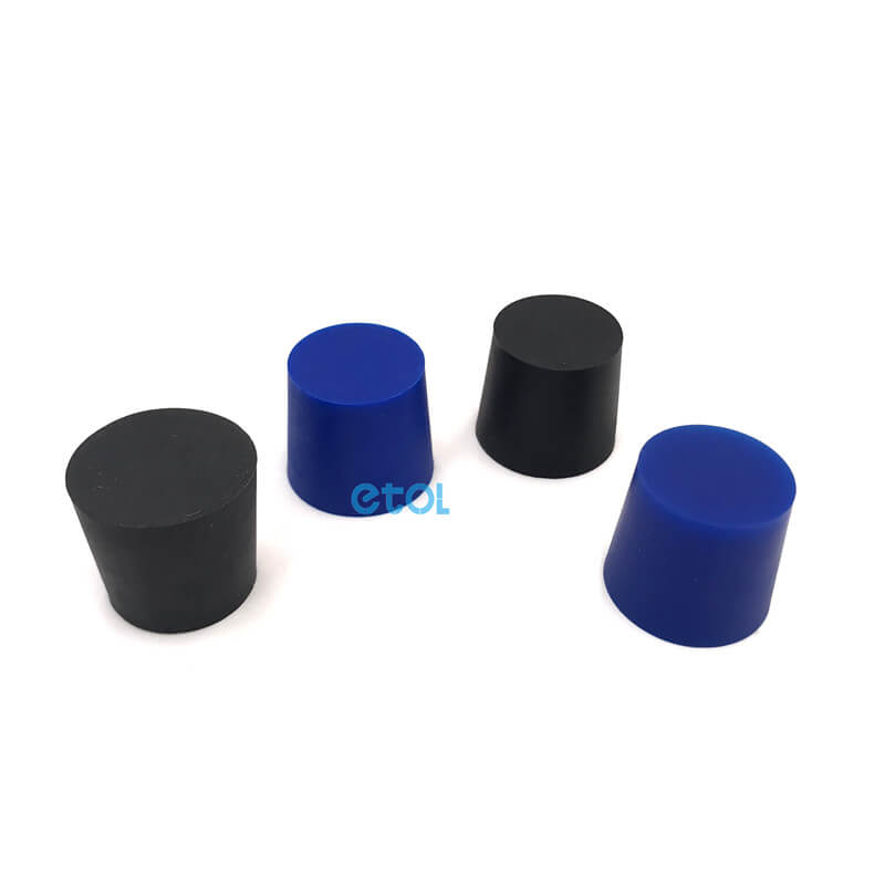 tapered rubber stoppers