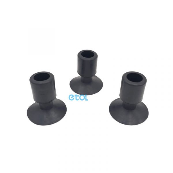 Custom Made Silicone Rubber Suction Cup Feet - ETOL