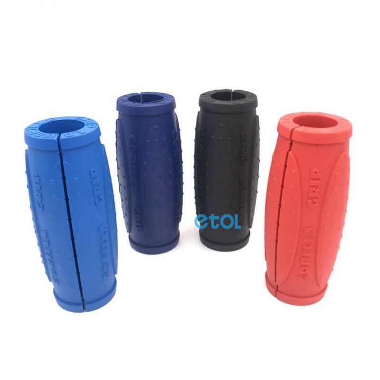 Rubber Grip Handles Molded Gym Equiment Hand Grip ETOL