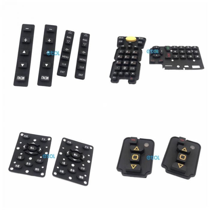 conductive silicone rubber keypad