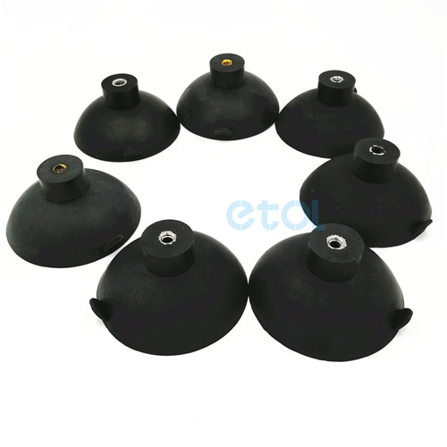 High quality strong silicone 80mm rubber suction cup - ETOL