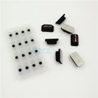 silicone keypad with coating