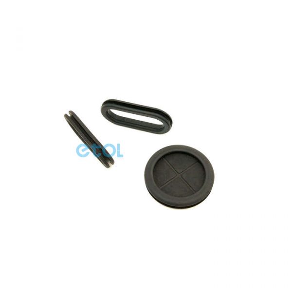 High quality oval rubber grommet/protecting coil cable grommet ETOL