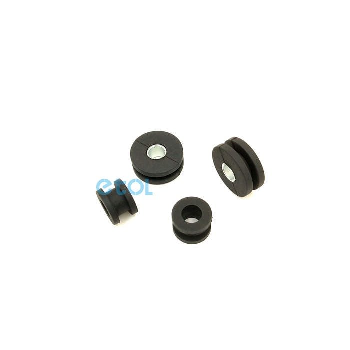 Molded silicone rubber conductive grommet for industrial machine - ETOL