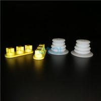 clear silicone plug