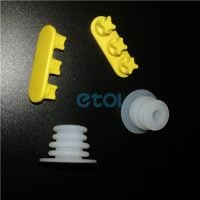 silicone clear plug