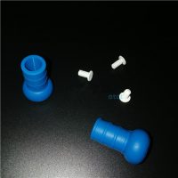 colored rubber plug