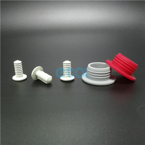 Customized silicone bottle caps rubber end cover - ETOL