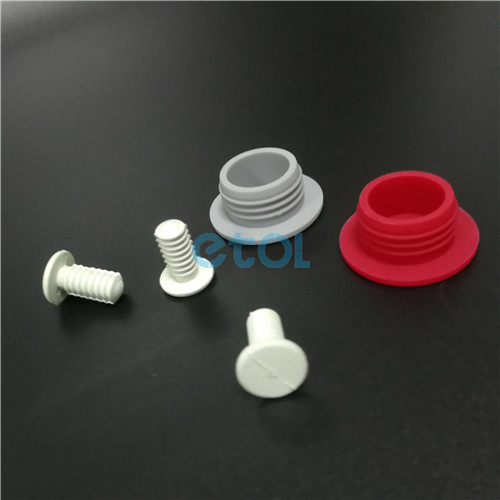 Customized silicone bottle caps rubber end cover - ETOL