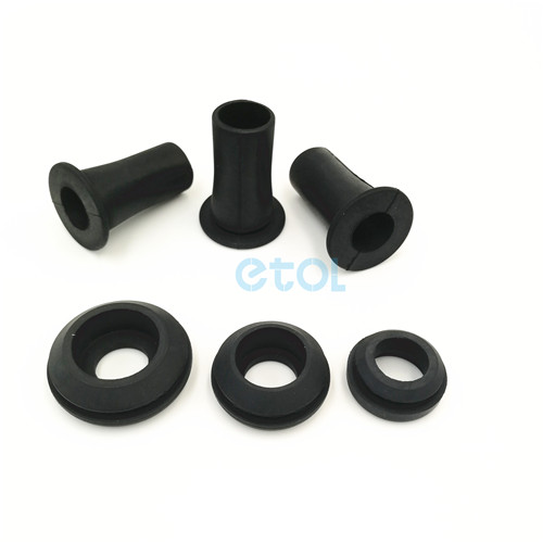 Custom Automotive Electrical Silicone Rubber Long Grommets - ETOL