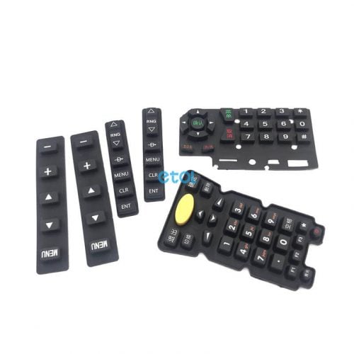 elastic keypad silicone button