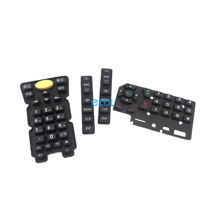 mechanical silicone keypad