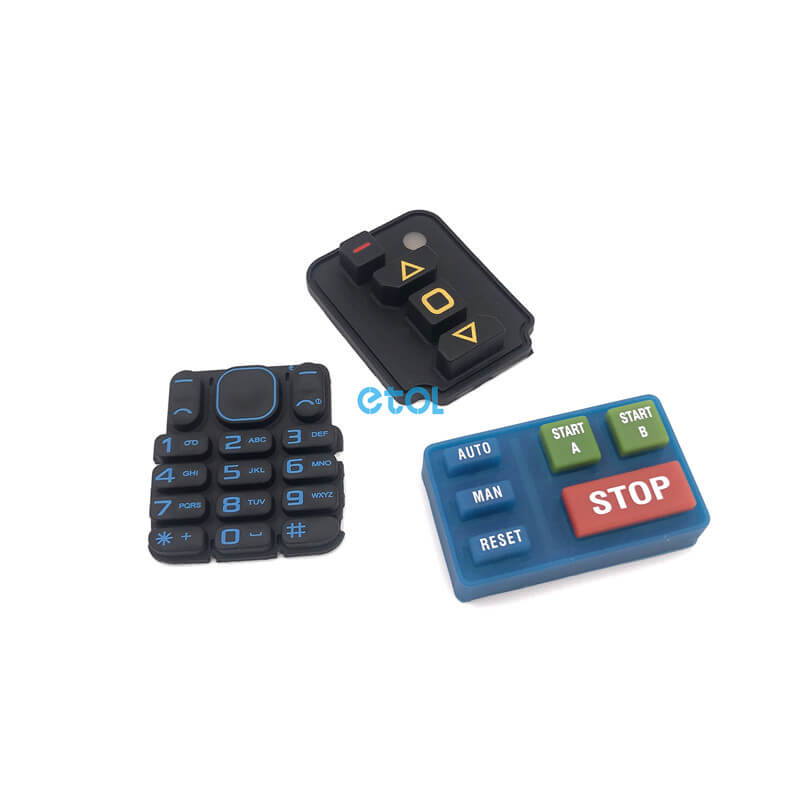 silicone control keypads