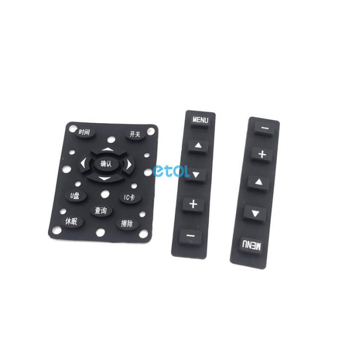 rubber keypad button