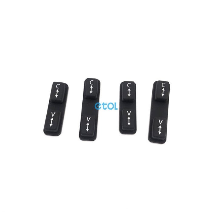 silicone keypads silkscreen buttons