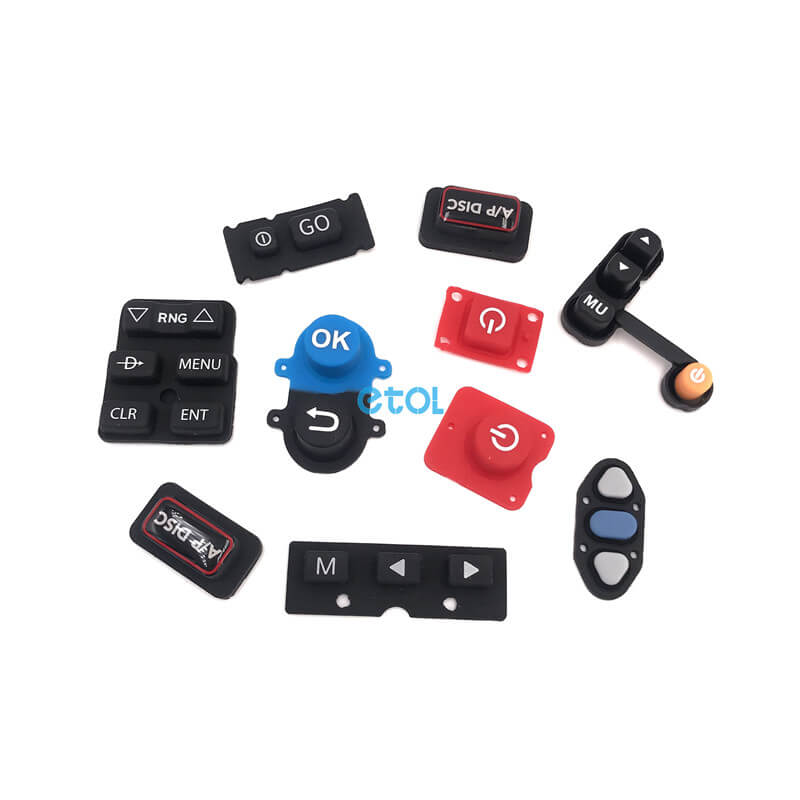 elastomer button silicone keypad