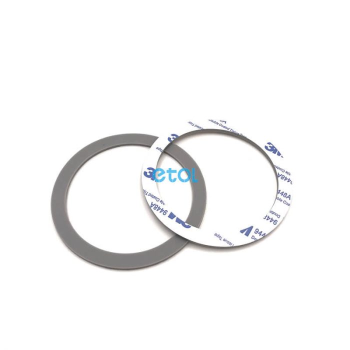 adhesive silicone rings