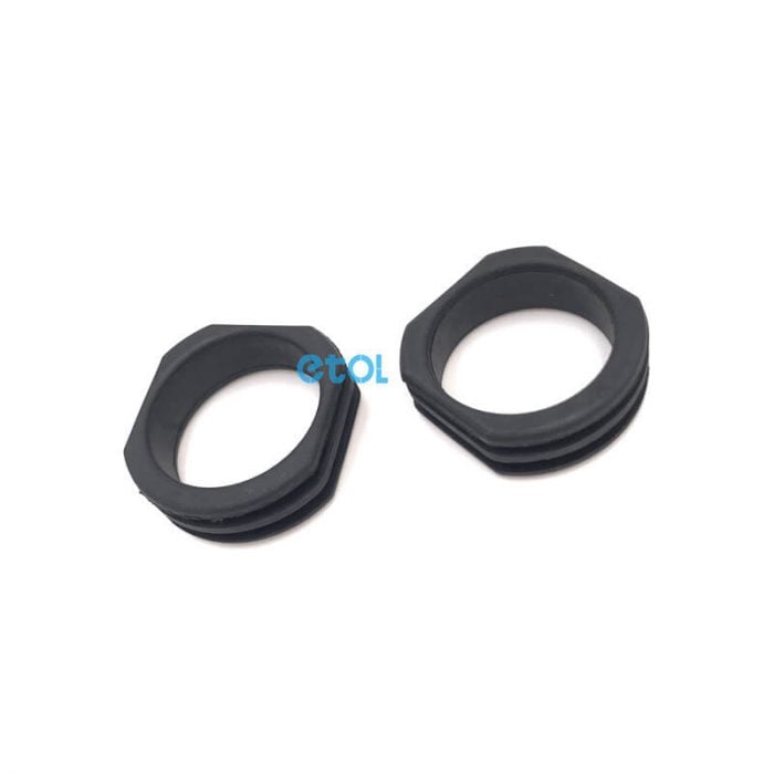 angled rubber grommet