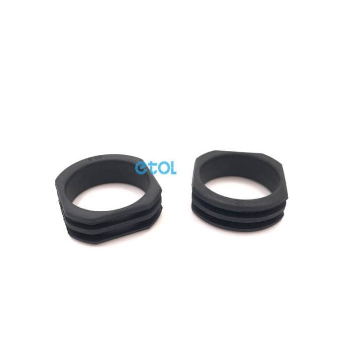 stepped snap ring grommet