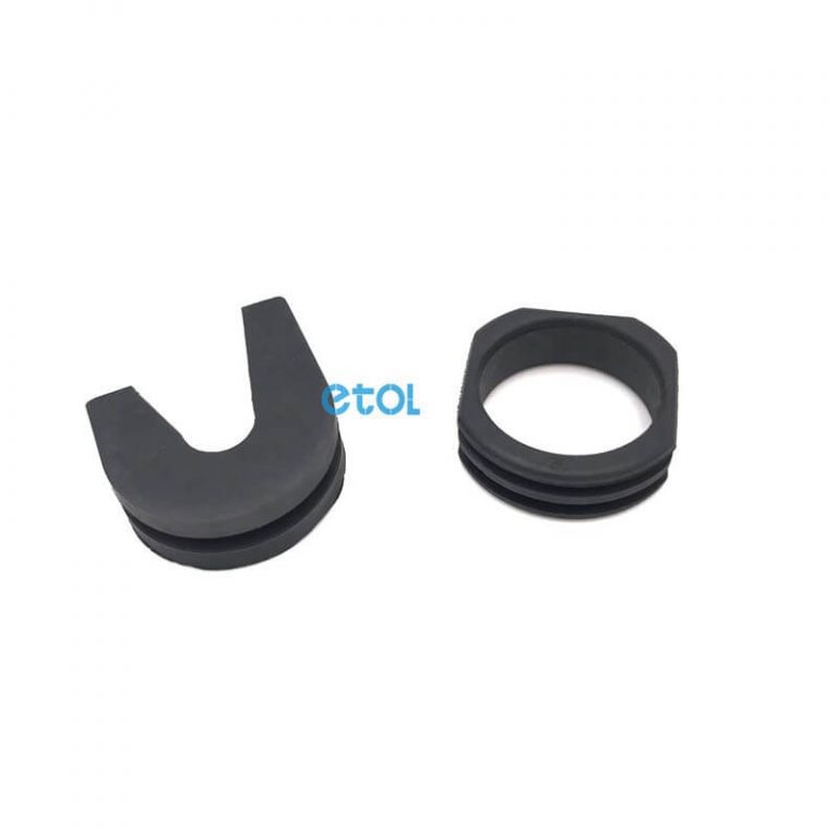 Silicone vibration grommet threaded rubber grommet ETOL