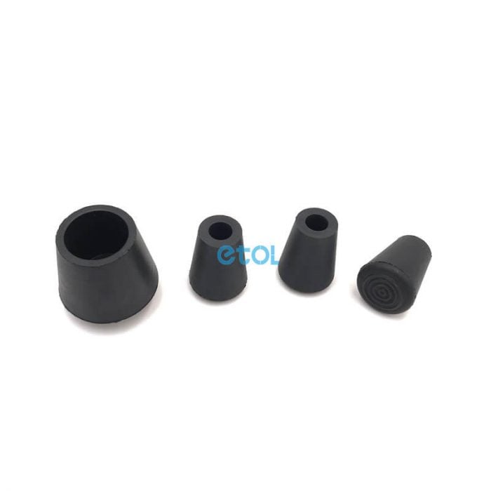 rubber trekking pole tips